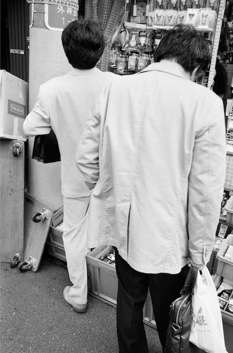 Two Men Looking, Tokyo 2011