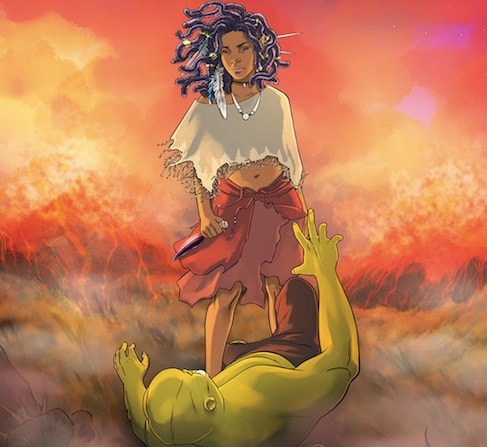 Amandla Stenberg comic