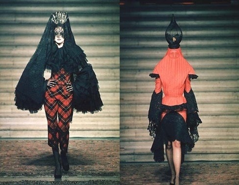 Simon Costin McQueen for Givenchy Haute Couture AW 4