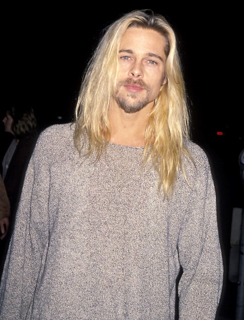 Brad Pitt Legends of the Fall bleached-blonde boys 