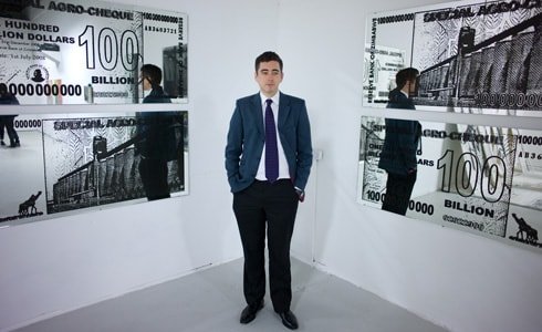 Richard Parry at the 2011 exhibition 1