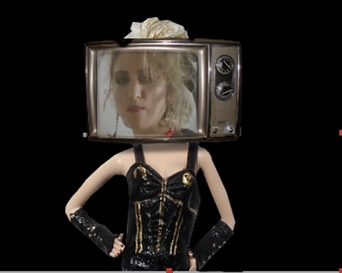 Madonna in Animation by Rowena True