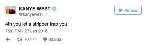 kanye tweet