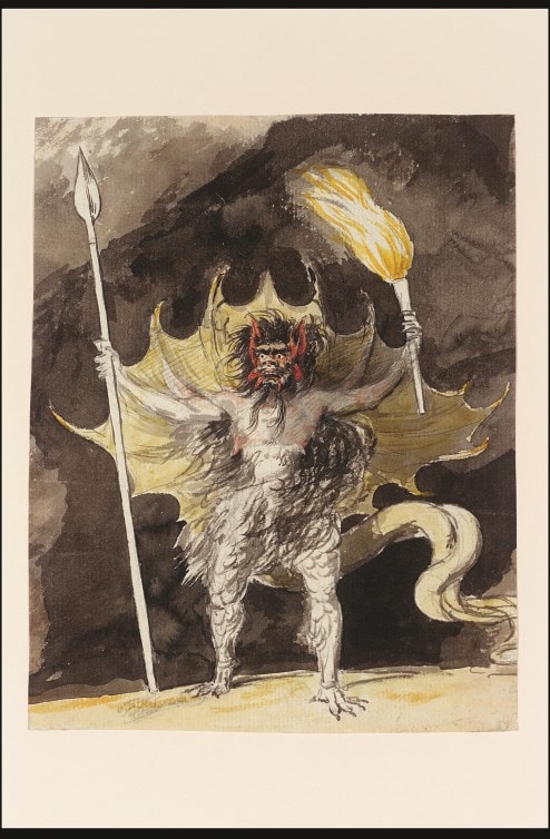 Anonymous, A Devil with Torch and Spear 2