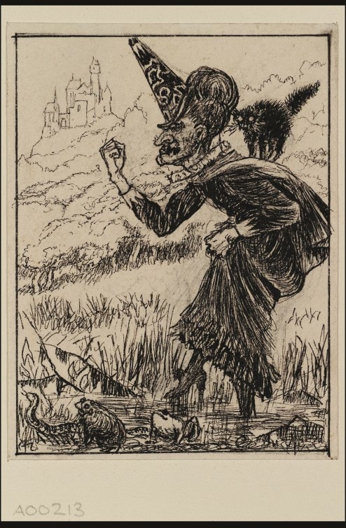 Arthur Hughes , “The Wicked Fairy...” 3