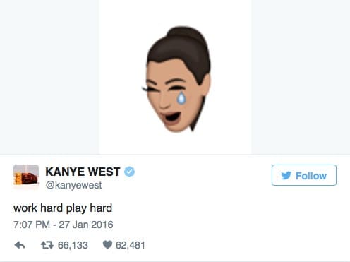 Kanye tweet