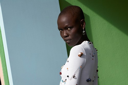 Alek Wek and Grace Bol - spring/summer 2017 | Dazed