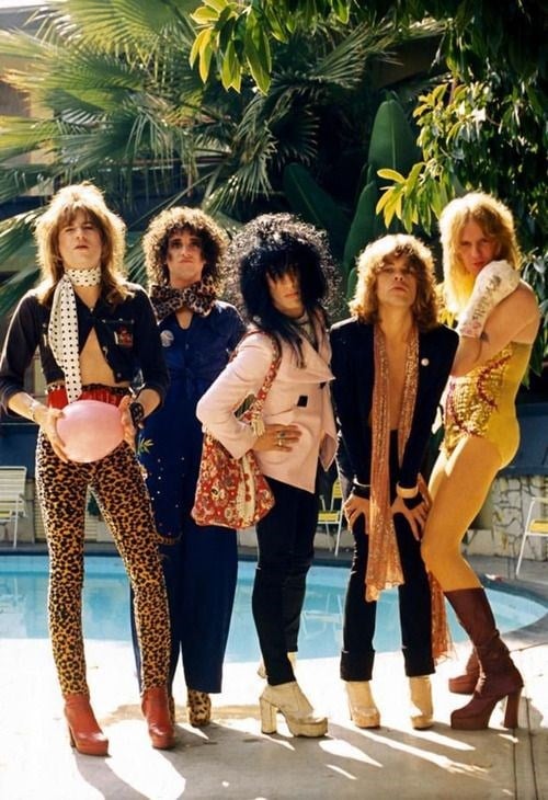 New York Dolls at the Tropicana Hotel in LA, 1973