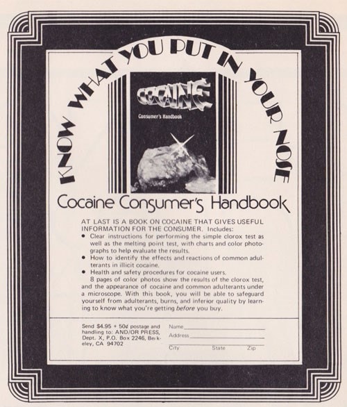 Cocaine advert 1