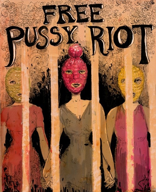 From &quot;Drawing Blood&quot; by Molly Crabapple 1