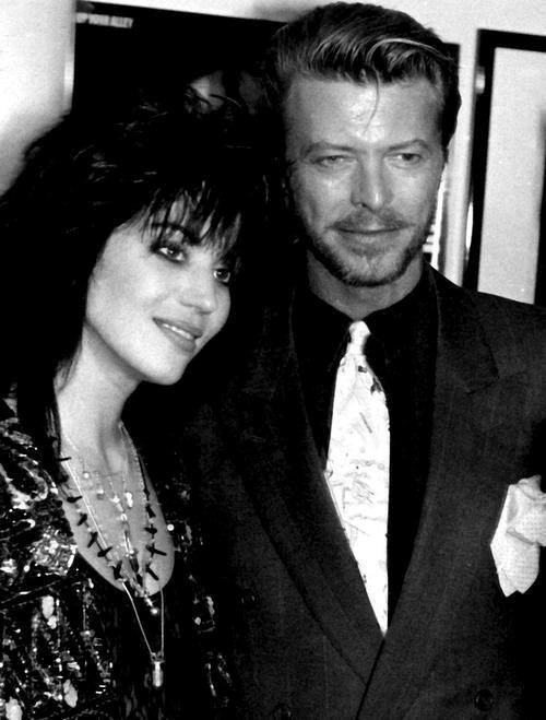 Joan Jett and David Bowie