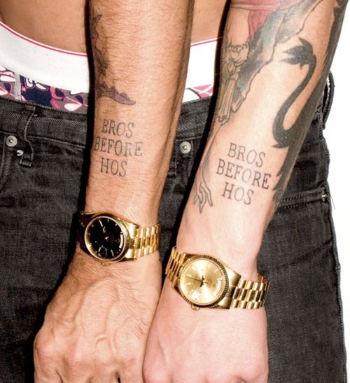 Marc Jacobs and Scott Campbell’s matching tattoo
