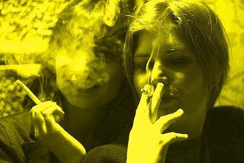 Women Smoking, Michael Burkitt 37