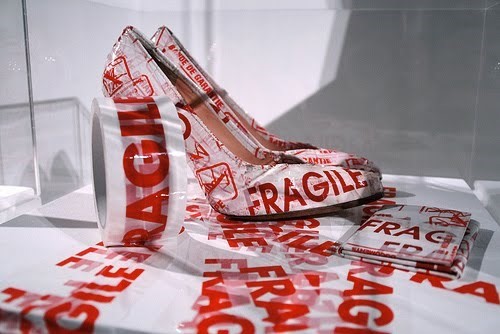 Margiela Fragile Tape Heels (2006)