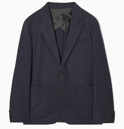 WOOL-FLANNEL BLAZER - REGULAR