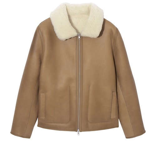REVERSIBLE SHEARLING JACKET