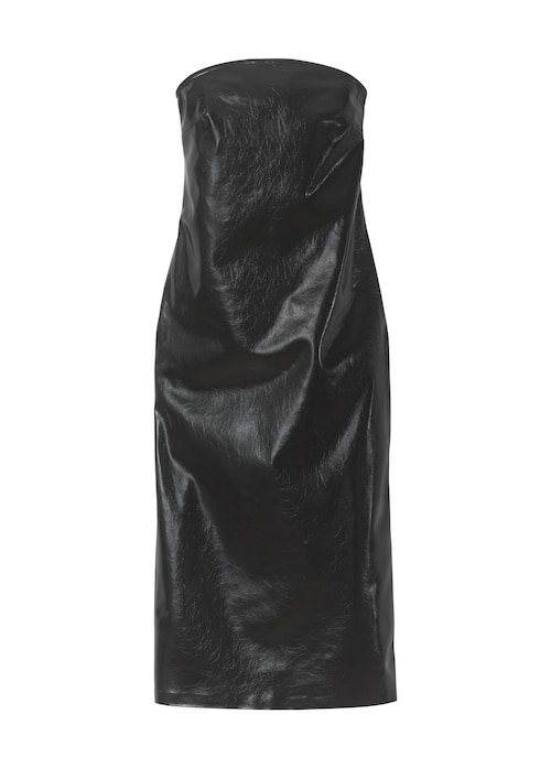 Coated bandeau dress