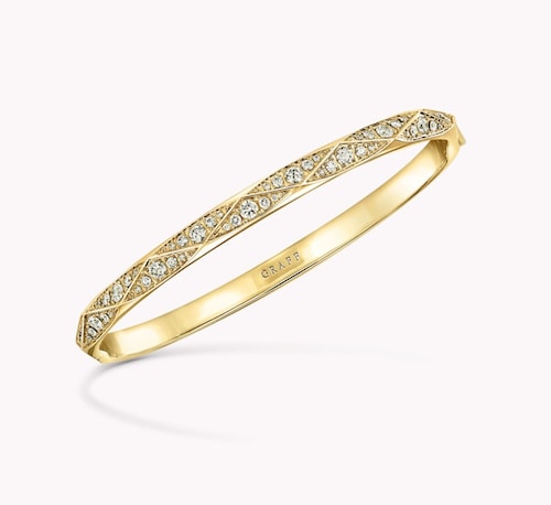 Laurence Graff Signature Pavé Diamond Bangle