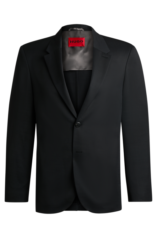 HUGO FORWARD slim-fit suit jacket in wool-blend twill