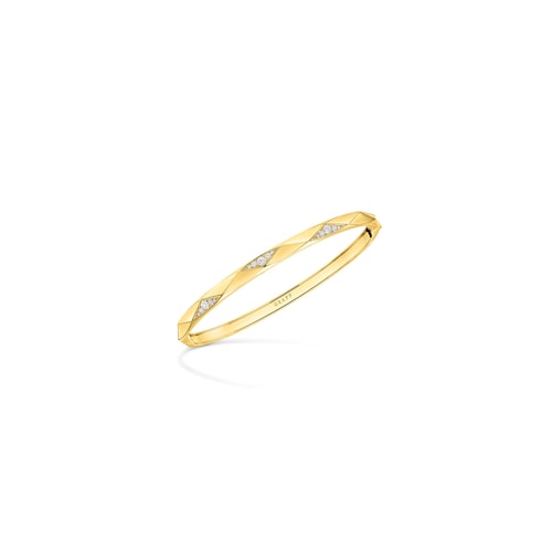 Laurence Graff Signature Pavé Diamond Bangle