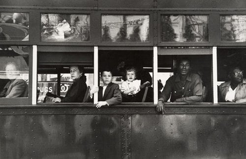 Trolley-New Orleans 1955
