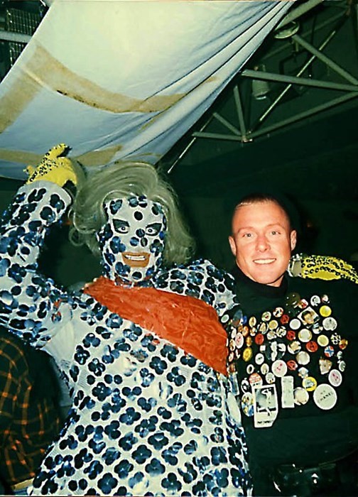 Leigh Bowery and Alex Gerry