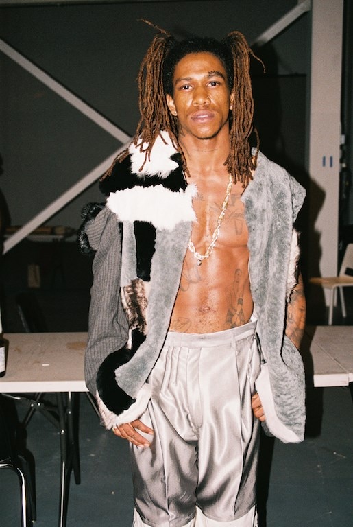 No Sesso LA AW20 runway show Jheyda McGarrell 0