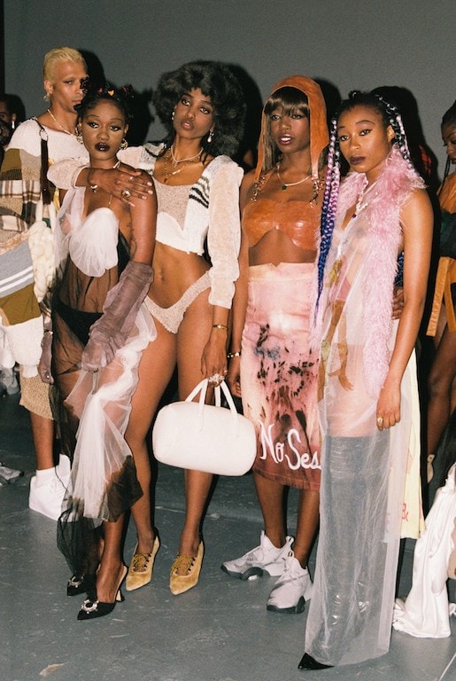 No Sesso LA AW20 runway show Jheyda McGarrell 3