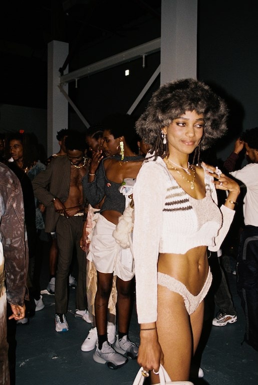 No Sesso LA AW20 runway show Jheyda McGarrell 5