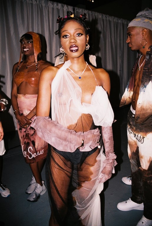 No Sesso LA AW20 runway show Jheyda McGarrell 20