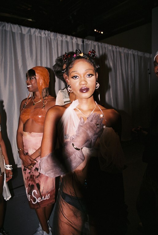 No Sesso LA AW20 runway show Jheyda McGarrell 21