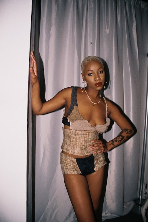 No Sesso LA AW20 runway show Jheyda McGarrell 24