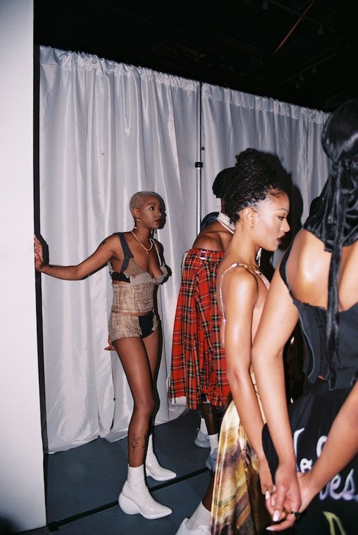 No Sesso LA AW20 runway show Jheyda McGarrell 25