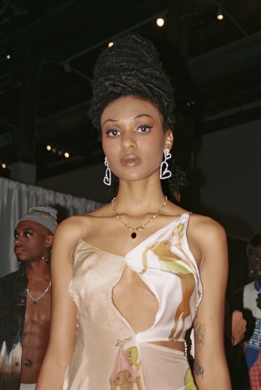No Sesso LA AW20 runway show Jheyda McGarrell 26