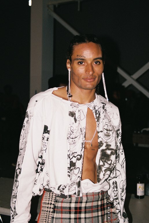 No Sesso LA AW20 runway show Jheyda McGarrell 28