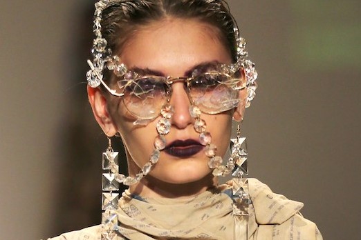 Givenchy ss19 2024 embellished glasses