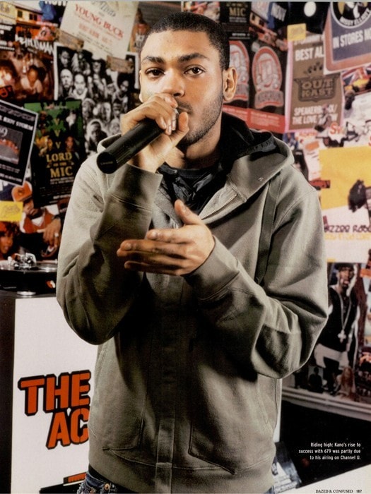 Kano photographed shortly after signing to 679 23