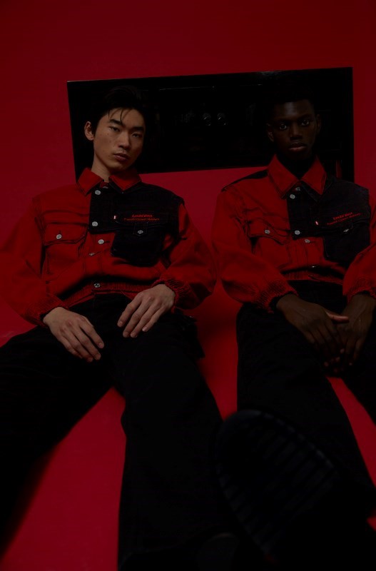 Feng Chen Wang pays tribute to workers with Levi&#39;s 