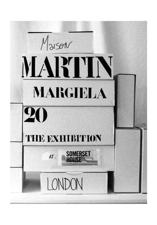 Maison margiela discount poster