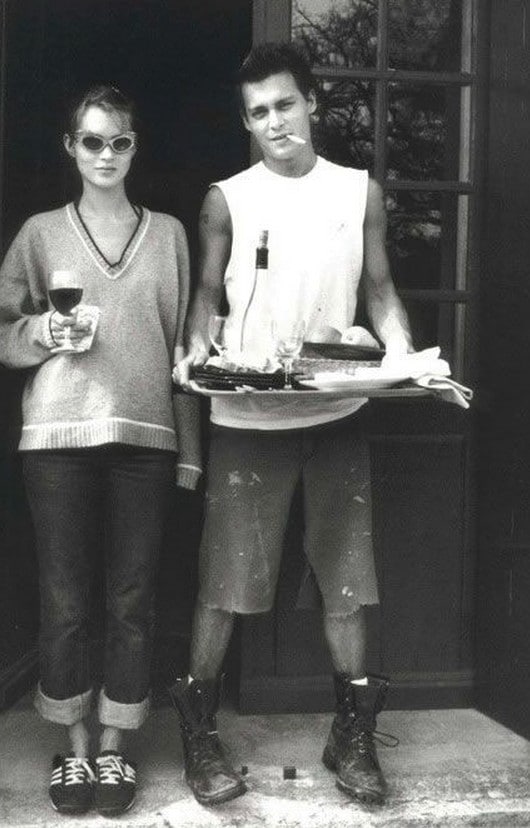 Kate Moss &amp; Johnny Depp