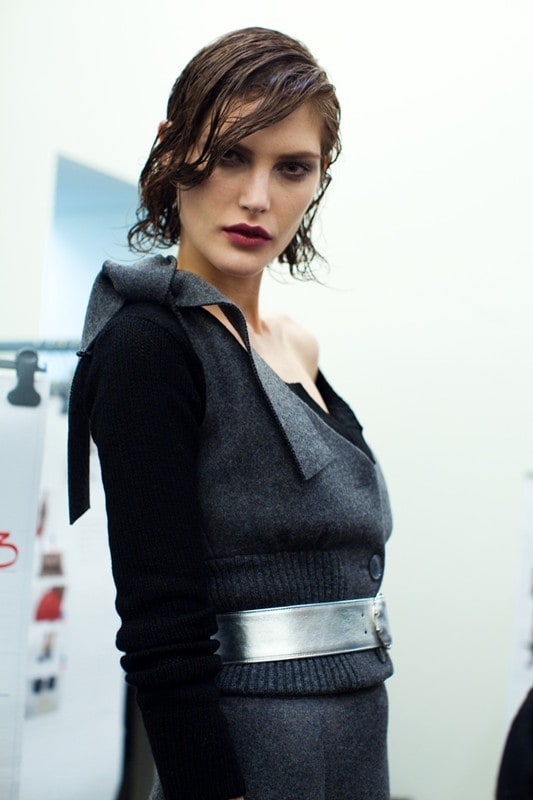 Catherine McNeil at Prada by Luca Campri 0