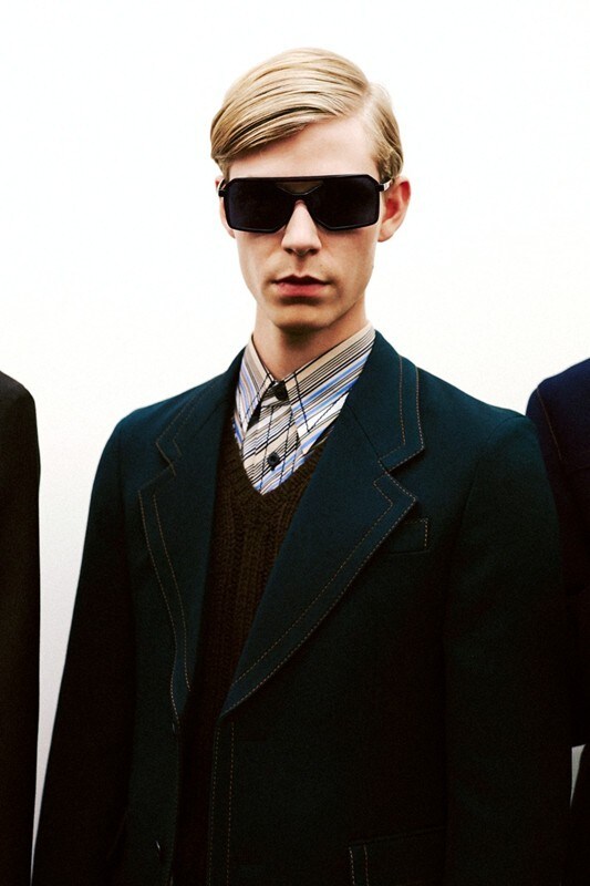 Backstage at Prada SS15, Dazed
