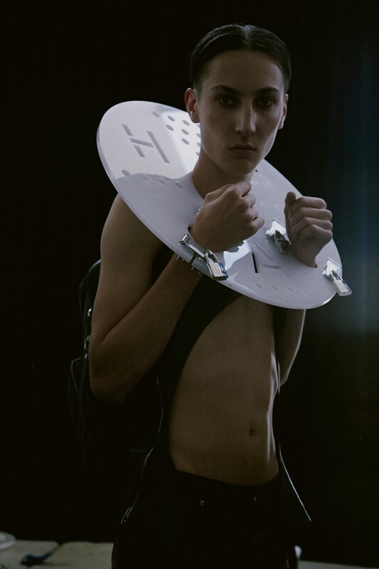 Backstage at Hood by Air SS15 Dazed