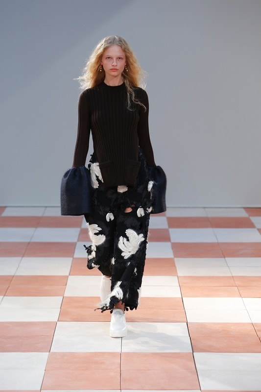 Fredrikke Sofie at Celine AW15, Dazed new faces 12