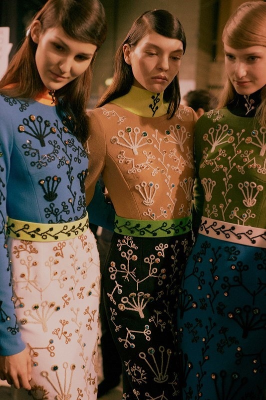 Peter Pilotto AW15, Womenswear, Dazed, London details 60s
