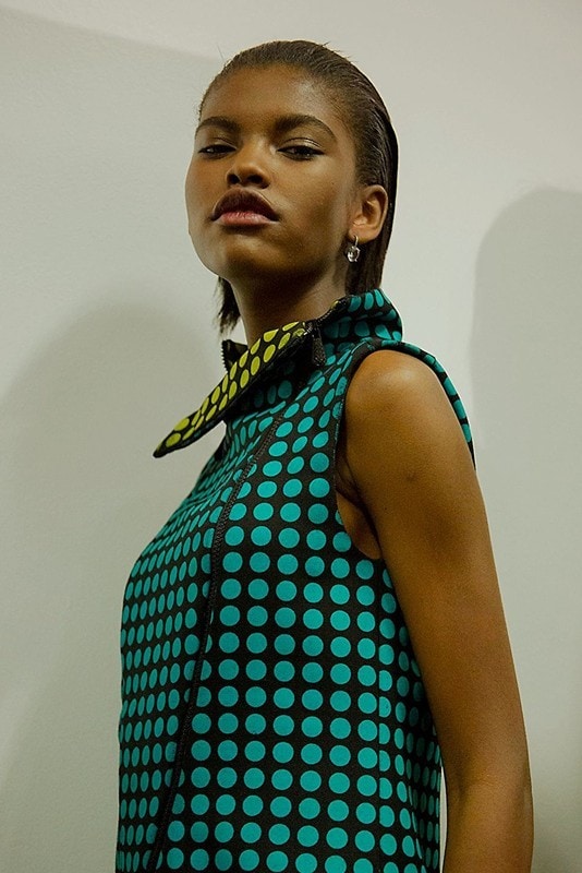 Amilna Estevao at Bottega Veneta AW15, Dazed new faces 7