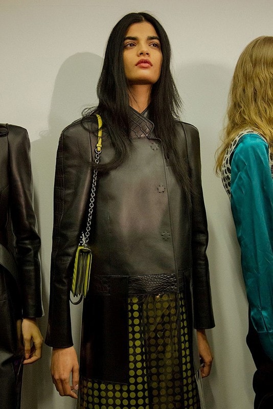 Bhumika Arora (Elite) at Bottega Veneta AW15,Dazed new faces