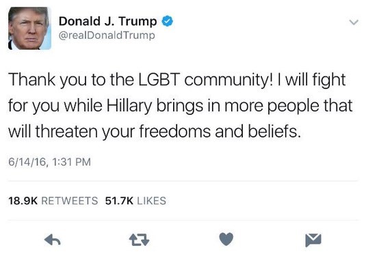 trump on LGBT