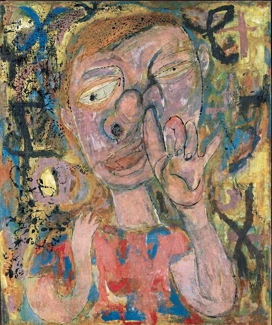 Andy Warhol, Nosepicker 1 (1948)