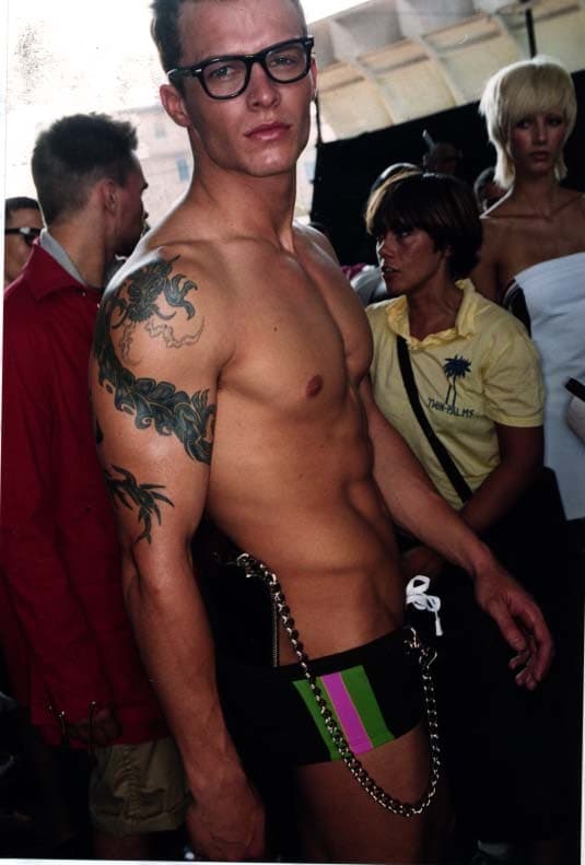 Dsquared2 SS04 fashion show Milan 10